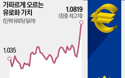 트럼프發 군비 증강…유럽 경기 부양 기대에 유로화 '고공행진'